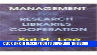 New Book Management for Research Libraries Cooperation