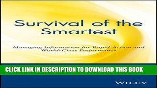 Collection Book Survival of the Smartest: Managing Information for Rapid Action and World-Class