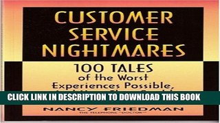 New Book Crisp: Customer Service Nightmares