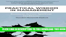 New Book Practical Wisdom in Management: Business Across Spiritual Traditions