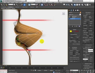تصميم وجه ثلاثي الابعاد الدرس الرابع