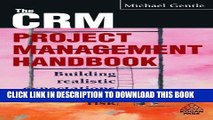 New Book The CRM Project Management Handbook: Building Realistic Expectations and Managing Risk