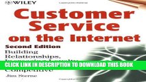 Collection Book Customer Service on the Internet: Building Relationships, Increasing Loyalty, and