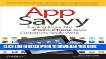 New Book App Savvy: Turning Ideas into iPad and iPhone Apps Customers Really Want