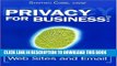 Collection Book Privacy for Business: Web Sites and Email