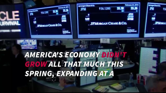 America's economic growth slows, grows 1.1 percent in spring