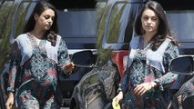 Mila Kunis Flaunts Major Baby Bump in LA