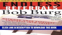 Collection Book Endless Referrals: Network Your Everyday Contacts Into Sales, New   Updated Edition