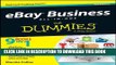 Collection Book eBay Business All-in-One For Dummies