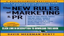 New Book The New Rules of Marketing   PR: How to Use Social Media, Online Video, Mobile