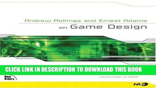 New Book Andrew Rollings and Ernest Adams on Game Design