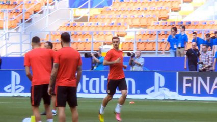 Atl Madrid - Simeone : "Griezmann était le meilleur joueur de la saison"