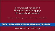 Collection Book Investment Psychology Explained: Classic Strategies to Beat the Markets