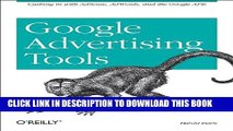 New Book Google Advertising Tools: Cashing in with AdSense, AdWords, and the Google APIs