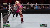 WWE 2K17 ➜ Sasha Banks vs. Charlotte Gameplay