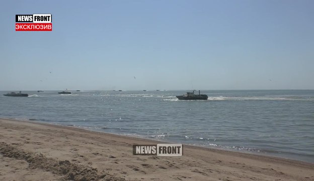 Эксклюзив. Гиви высадился с моря, под Широкино