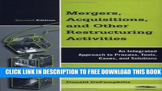 Collection Book Mergers Acquisitions   Other Restructuring Activities (Bk   Cd)