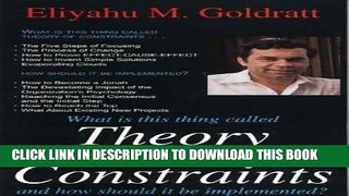 Collection Book What Is This Thing Called Theory of Constraints