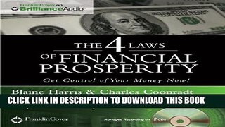 Collection Book The 4 Laws of Financial Prosperity: Get Control of Your Money Now!
