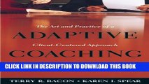 New Book Adaptive Coaching: The Art and Practice of a Client-Centered Approach to Performance