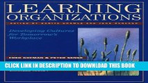 Collection Book Learning Organizations: Developing Cultures for Tomorrow s Workplace