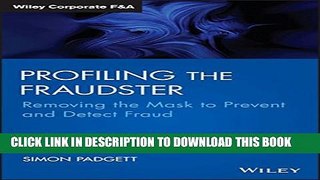 Collection Book Profiling The Fraudster: Removing the Mask to Prevent and Detect Fraud