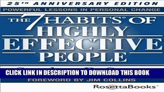 Collection Book The 7 Habits of Highly Effective People: Powerful Lessons in Personal Change