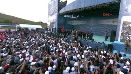 6-Cumhurbaşkanı Erdoğan Yavuz Sultan Selim Köprüsü'nün Açılışında Konuştu
