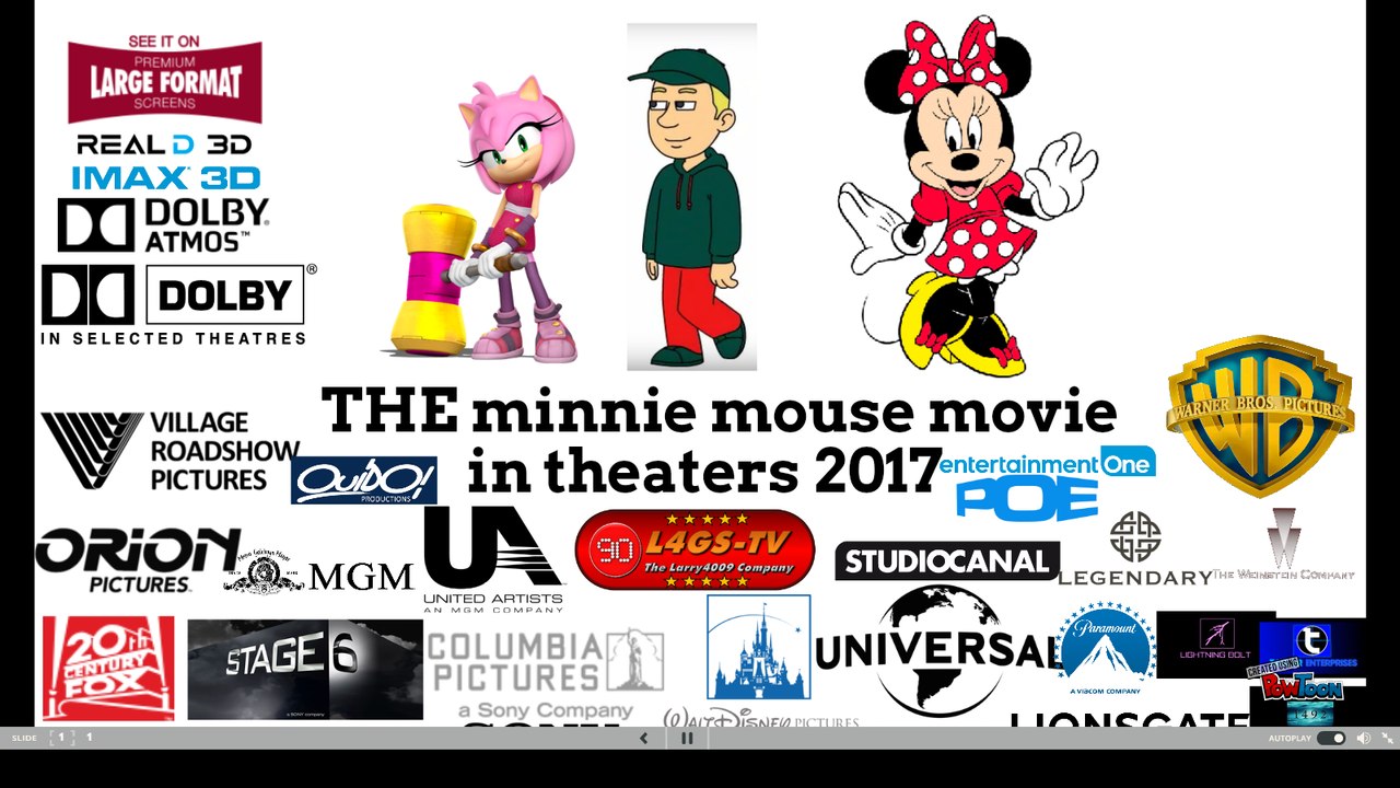the minnie mouse movie opening logos