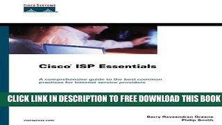 New Book Cisco ISP Essentials