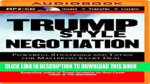 Collection Book Trump Style Negotiation: Powerful Strategies and Tactics for Mastering Every Deal