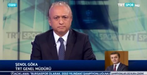 TRT Genel Müdürü Şenol Göka, Fenerbahçe camiasından özür diledi!