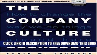 Collection Book The Company Culture Cookbook: 70 easy-to-use recipes to create the right climate