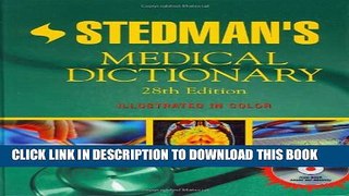 New Book Stedman s Medical Dictionary