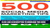 Collection Book 500 Social Media Marketing Tips: Essential Advice, Hints and Strategy for