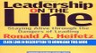 Collection Book Leadership on the Line: Staying Alive Through the Dangers of Leading