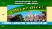 Collection Book Asi Se Dice! Workbook and Audio Activities (Glencoe Spanish) (Spanish Edition)