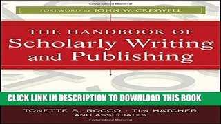 New Book The Handbook of Scholarly Writing and Publishing