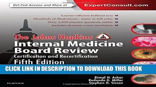 New Book The Johns Hopkins Internal Medicine Board Review: Certification and Recertification, 5e