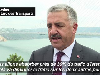 Erdogan inaugure un pont sur le Bosphore, rêve d'une "nouvelle Turquie"