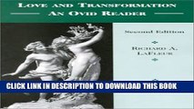 Collection Book Love   Transformation: an Ovid Reader (English and Latin Edition)