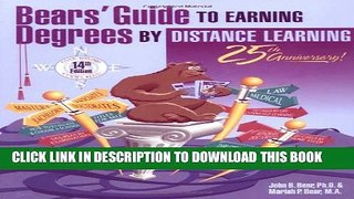 New Book Bears  Guide to Earning Degrees by Distance Learning