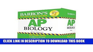 New Book Barron s AP Biology Flash Cards, 3rd Edition