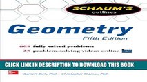 New Book Schaum s Outline of Geometry, 5th Edition: 665 Solved Problems   25 Videos (Schaum s