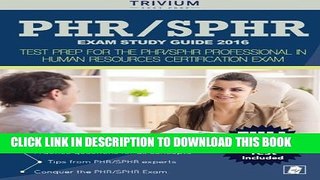 Collection Book PHR / SPHR Exam Study Guide 2016: Test Prep for the PHR/SPHR Professional in Human