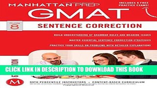 New Book GMAT Sentence Correction (Manhattan Prep GMAT Strategy Guides)