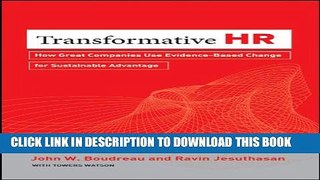 Collection Book Transformative HR: How Great Companies Use Evidence-Based Change for Sustainable