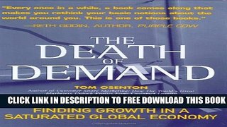 Collection Book The Death of Demand: Finding Growth in a Saturated Global Economy