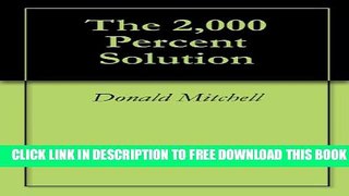 Collection Book The 2,000 Percent Solution