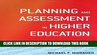 Collection Book Planning and Assessment in Higher Education: Demonstrating Institutional
